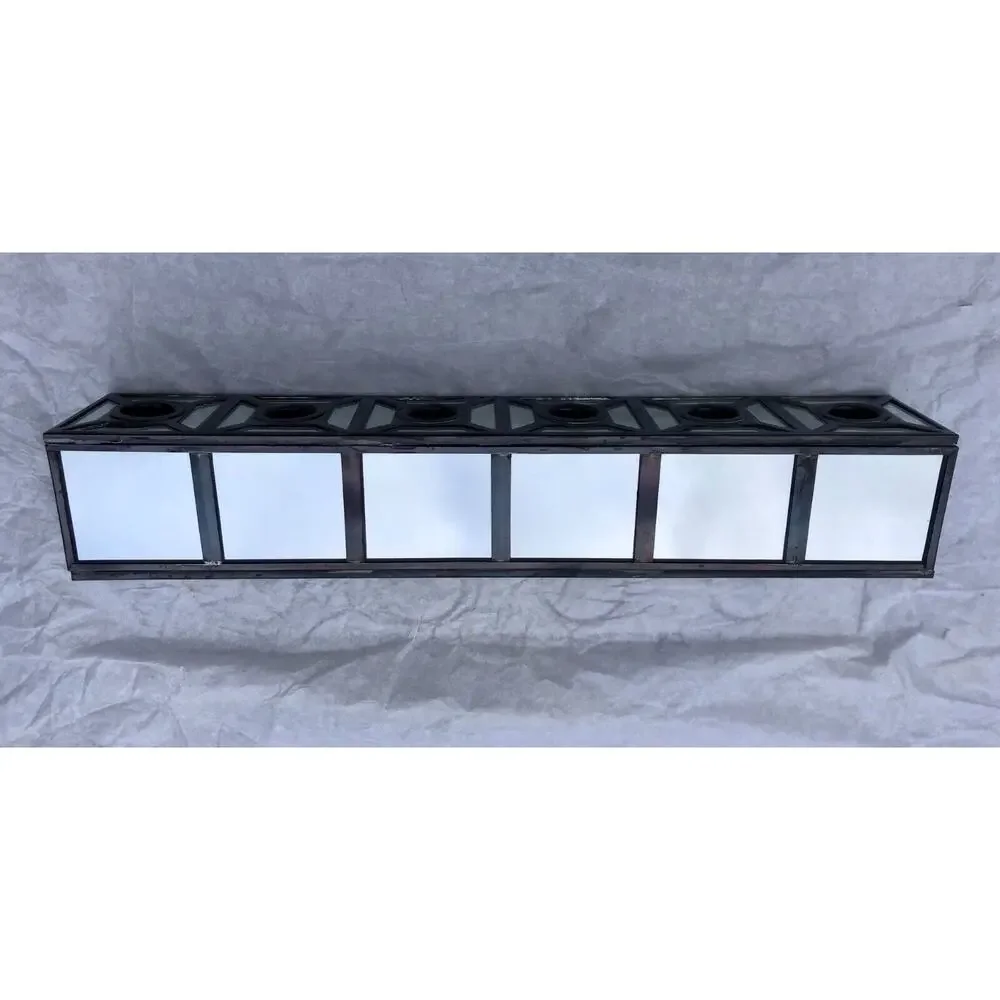 Pier 1 Mirror Glass Votive Taper Candle Holder 15